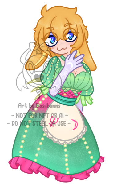 my sona in the AMR siren dress